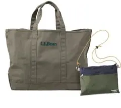L.L.Bean　グローサリー・トート　ウィズポーチ エコバッグ　エルエルビーン