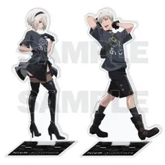 ニーアオートマタ2B 9S カラオケの鉄人コラボ アクリルスタンド ニーアオートマタ2B 9S カラオケの鉄人コラボ アクリルスタンド - メルカリ