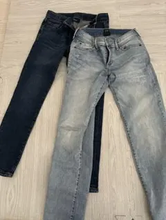 GAP 140ストレッチスキニー＆レギュラースリム ジーンズセット