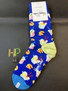 新品HappySocksハッピーソックス レディースソックス 中華テイクアウト風