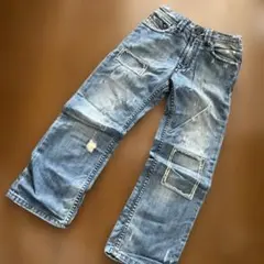 Diesel kids ダメージデニムパンツ 100cm