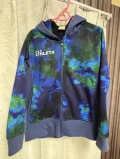 ATHLETA フード付きジップアップウェア