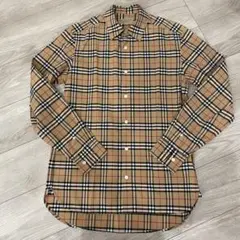【美品】バーバリー ヴィンテージチェック 長袖シャツ ベージュのサムネイル