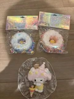 マイメロ　ドーナツスクイーズ 3点セット