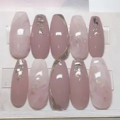 ジェルネイルチップ 大理石