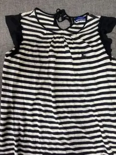 Burberry ストライプ フリル付き 半袖Tシャツ Mのサムネイル
