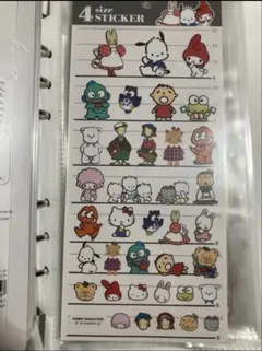 サンリオキャラクターズ　 4sizeステッカー