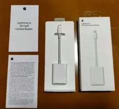 Apple純正 LightningtoSDCardCameraReader