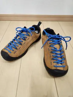 KEEN アウトドアシューズ ブラウン/ブルー　ジャスパー27.5cm