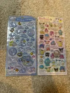 サンリオ　うるちゅるPOPシールハローキティ　サンリオキャラクターズ　2枚セット