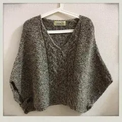 ウール ポンチョ