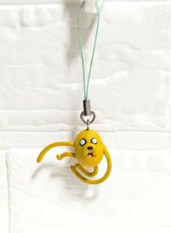 アドベンチャータイム　キャラクター ストラップ フィギュア　ジェイク