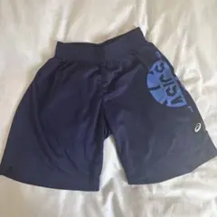 ASICS バスケットボールパンツ ネイビー 140