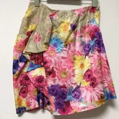 花柄スカート　seta ichiroのサムネイル