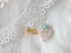 いちごのヘアクリップ（ベビー キッズ）