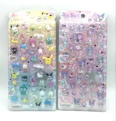 サンリオ　うるちゅるポップシール マイメロ クロミ バツマル キキララ２枚セット