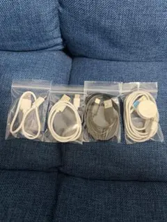 Type-C、Lightning充電ケーブル 4本セット