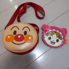 アンパンマン ショルダーバッグ 赤