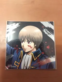 銀魂 沖田総悟 箔押しスクエアカード