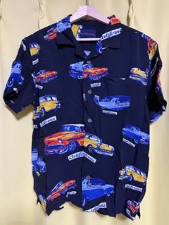 美品✨ANTI BALLISTIC クラシックカー アロハシャツ Lのサムネイル