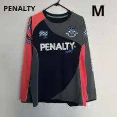 選手練習着 Mサイズ AC長野パルセイロ PENALTY 長袖シャツ ネイビー