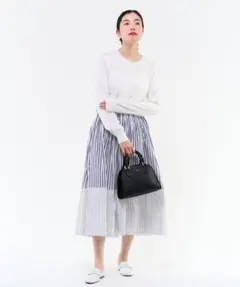 IENA LEE MATHEWS リーマシュー　ストライプスカート　2024ss