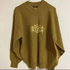 セーター ニット マスタードカラー