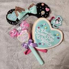 パルパルーザ　ネックポーチ スウィートポッピングステッキ カチューシャ　セット