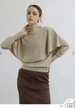 HYKE LINEN CROPPED TOP ベージュ - メルカリ