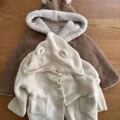 GAP 裏ボアカーディガン・カーディガン80サイズ　12-18