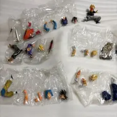 ドラゴンボールZ 組立式アクションポーズフィギュア　6種