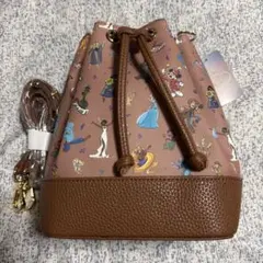 【数量限定未使用】ディズニー 100周年 巾着バッグ ショルダーバッグのサムネイル