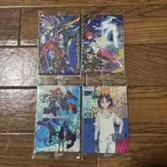 機動戦士ガンダムジークアクス カードウエハース SR まとめ売り 4枚セット
