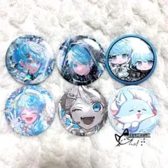 1.いれいす ほとけ いむくん 缶バッジ LARETERU スイスイ ソロ