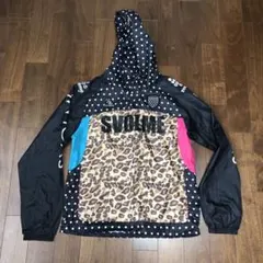 svolme ドット柄 ヒョウ柄 ウィンドブレーカー