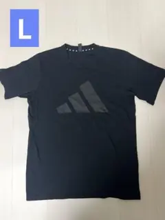 【adidas】黒 Tシャツ メンズ Lサイズ