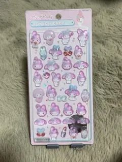My Melody ボンボンドロップシール