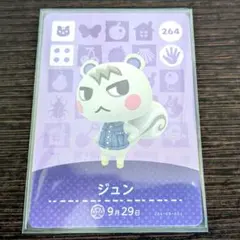 【値下げ】あつ森 ジュン amiibo カード