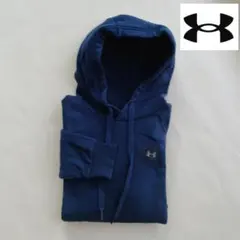 《アンダーアーマー》 暖か パーカー ネイビー