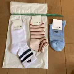 LACOSTE ソックス 3足セット レディースのサムネイル