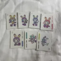 メゾピアノ BBIA ベリエちゃん シール ステッカー 7枚 セットのサムネイル
