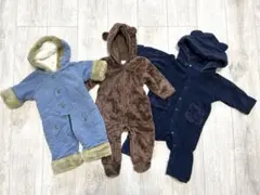 ベビー服3点セット　GAP comme ca fossette