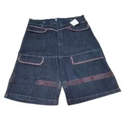 極美品 激レア シャトルパンツ バギー W40 ブラックデニム BBOY 極太