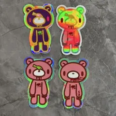 グルーミー ホログラム ステッカー 4枚セット