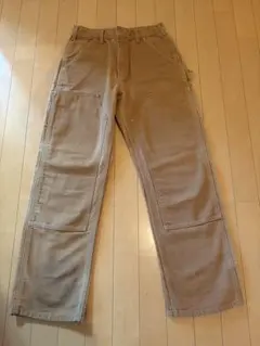 Carhartt ベージュ ワークパンツ