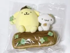 ポムポムプリン ほのぼのピクニックシリーズ 切り株むにゅぐるみ
