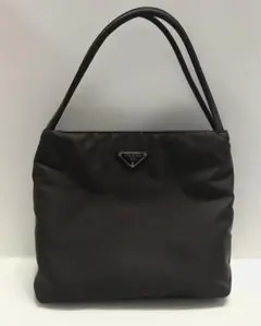PRADA ナイロントートバッグ カーキブラウン