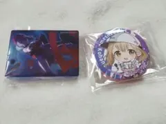 プロセカ 小豆沢こはね 缶バッジ アクリルブロック