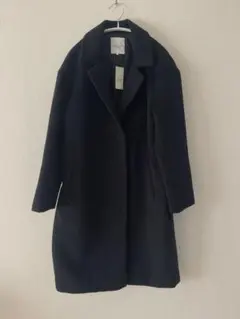 【Te chichi 】ネイビーロングコート・新品FREEサイズ