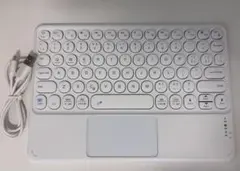 B.O.W ホワイト キーボード タッチパッド付き